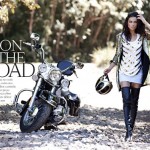 Adriana Lima’s Biker Style From Vogue Brazil February 2012