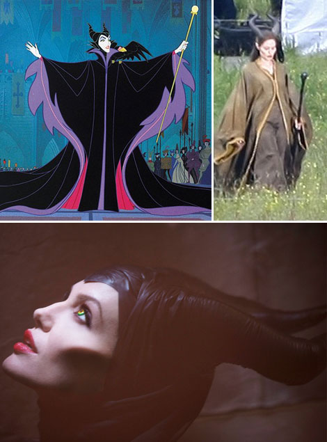Angelina Jolie as Maleficent Sleeping Beauty sorceress