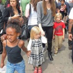 Angelina Jolie’s Tall Black Boots. Summer In London