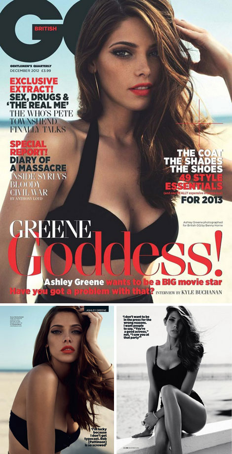 Ashley Greene Wants To Be A Big Big Star. Gets GQ Profile Instead