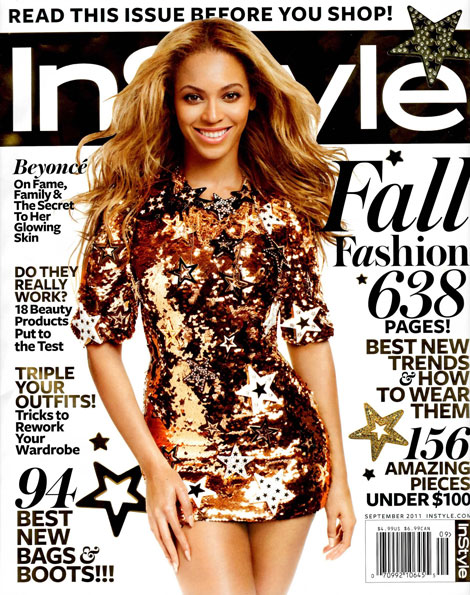 Beyonce’s InStyle September 2011