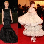 Cate Blanchett, Florence Welch In  McQueen Dresses Met Gala 2012