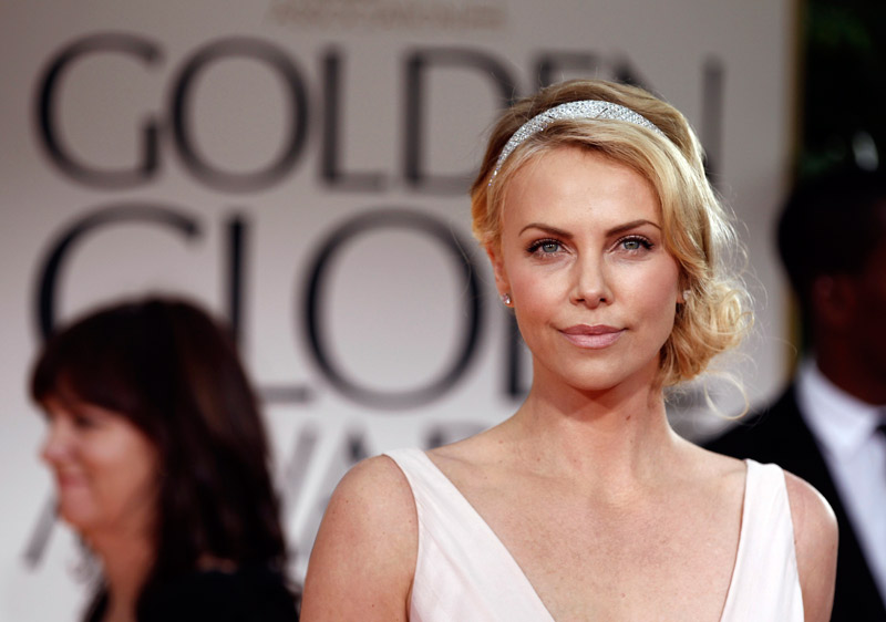 charlize theron 2012: Charlize-Theron-2012-Golden-