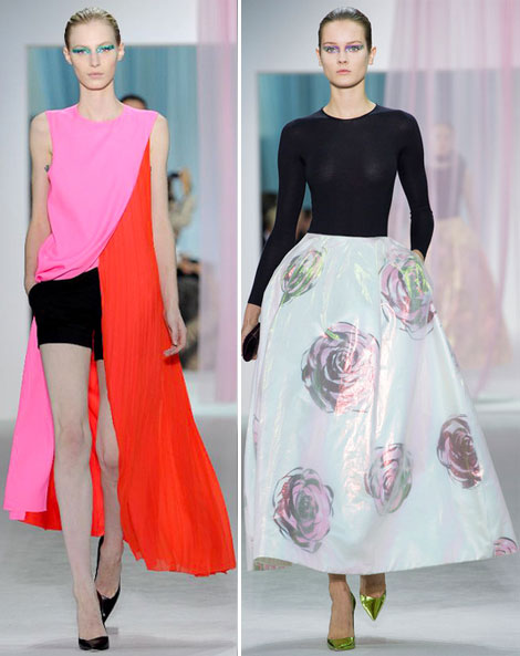 Christian Dior spring 2013 collection by Raf Simons