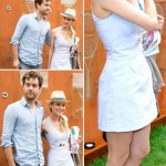 Diane Kruger Wears Pink Converse Sneakers. For French Open