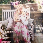 Jessica Simpson with baby girl in People