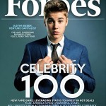 Justin Bieber Covers Forbes Magazine Celeb 100!