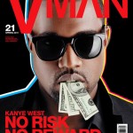 Kanye West By Karl Lagerfeld For V Man Spring 2011