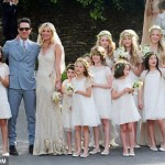 Kate Moss Jamie Hince wedding 16 bridesmaids