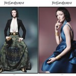 Mariacarla Boscono’s Yves Saint Laurent’s Spring Summer 2012 Ad Campaign