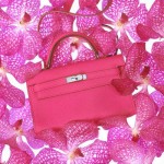 Mini Hermes Kelly pink