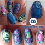 Monsters Inc manicure