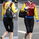 Drive Bomber Jacket, The Must Have Jacket: Rosamund Pike’s Colorful Bomber Jacket