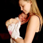 Here’s Sasha Pivovarova’s Baby Girl, Mia Isis!
