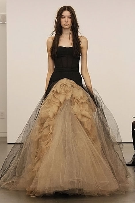 Vera Wang Bridal fall 2012 collection Just the other day after weeks and 