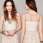 affordable party sequined short dress cream see through