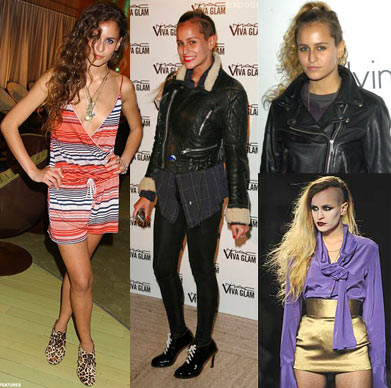 Alice Dellal Various Images via dailymail 