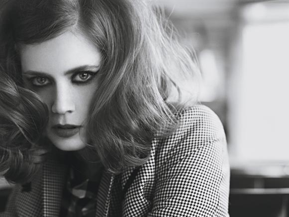 Amy Adams looks beautiful in the May issue of W Magazine 60sinspired shoot