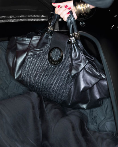 Black Versace bag Spring Summer 09