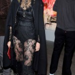 Carine Roitfeld Goes Pantless With Boots And Lace