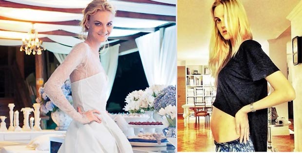 Caroline Trentini Is Pregnant: Check Out Her Model Baby Bump!