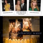 Jessica Stam, Elettra Rossellini, Mischa Barton Charity Water