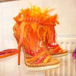 Christian Dior Orange Sandals SS 2011