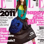 Coco Rocha Covers Elle Italia January 2011