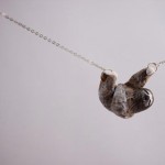 cute lazy sloth necklace