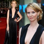 Cynthia Nixon In Calvin Klein At Sex And The City The Movie London Premiere