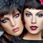Daria Werbowy, Ellettra Wiedermann For Lancome Fall 2010 Ad Campaign