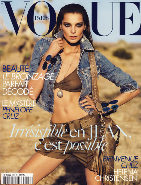 Even if Vogue Paris' does a horrifying makeup for Daria's cover dark 