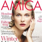 Diane Kruger pictures Amica January 09 Karl Lagerfeld cover