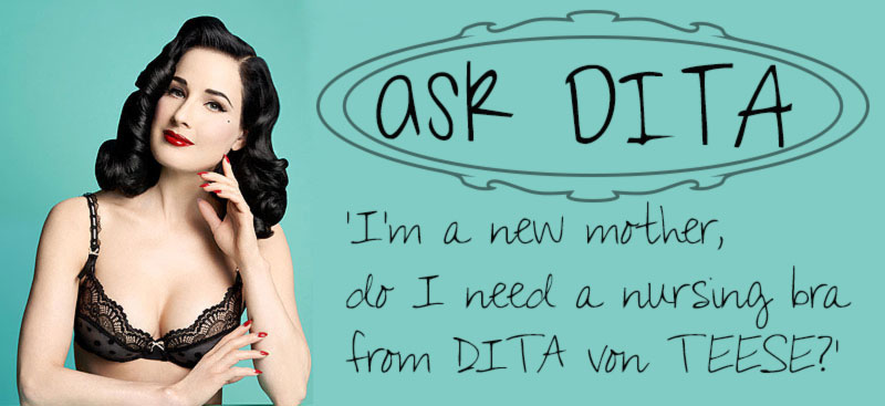 Mothers, Would You Buy Maternity Lingerie From Dita Von Teese?
