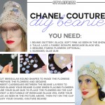 DIY Chanel Couture beanie tutorial