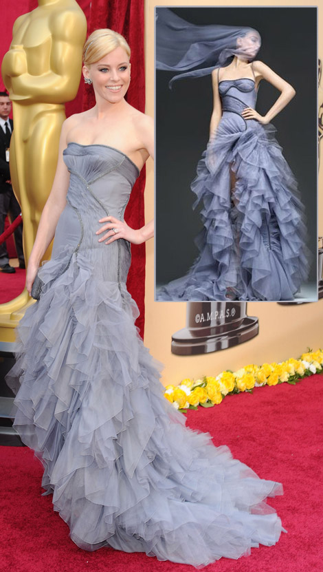 Elizabeth Banks Atelier Versace dress 2010 Oscars