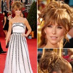 Emmy Awards 2008 - Jennifer Love-Hewitt Wearing Carolina Herrera Dress