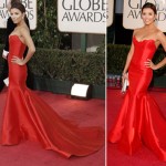 Eva Longoria’s Reem Acra For Golden Globe Awards 2009