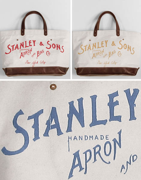Shopper Obsession: Stanley & Sons Logo Tote