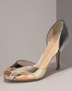 Metallic - Giuseppe Zanotti Open-Toe d’Orsay Shoes