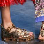 gladiator sandals Dolce Gabbana Spring Summer 2014