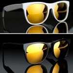 The Golden Eye - 24K Gold Lenses Wayfarers