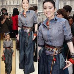 Gong Li’s Louis Vuitton Jeans SSummer 2009