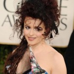 Helena Bonham Carter hair Golden Globes 2011 1