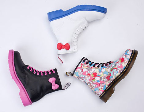 Hello Kitty Dr Martens Boots Anniversary Collection