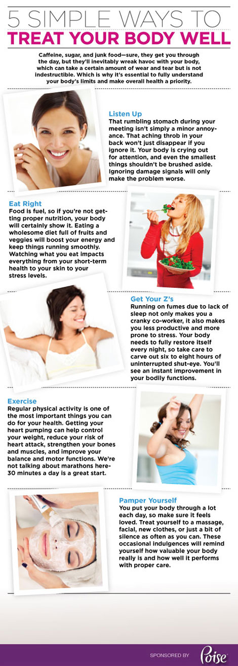 how to treat your body well