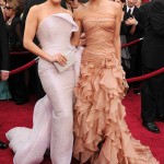 Jennifer Lopez Demi Moore Atelier Versace dresses 2010 Oscars