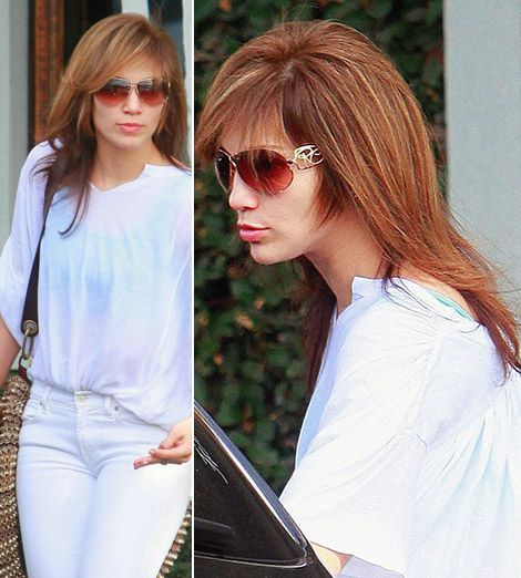 jennifer lopez haircuts bangs. Jennifer Lopez New Hairstyle