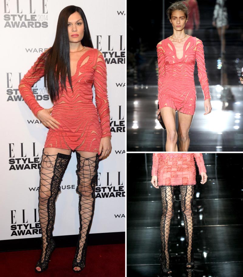 Jessie J Double Fashion Disaster: Elle Style Awards, BRIT Awards