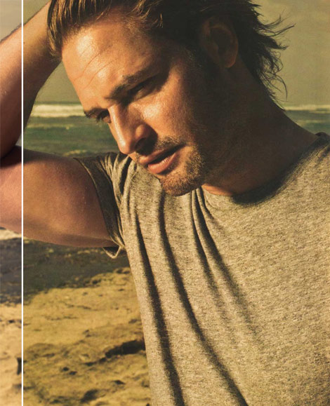 More about Josh Holloway? More about Lost and how they wrapped it up?